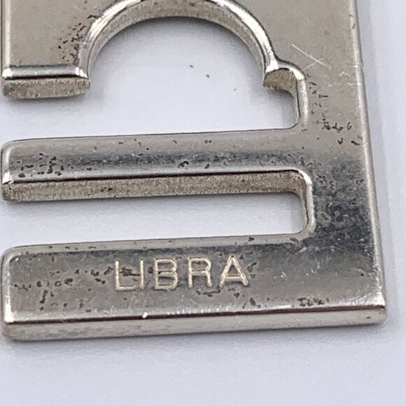 Authentic GUCCI Silver 925 Libra Pendant - Picture 4 of 9